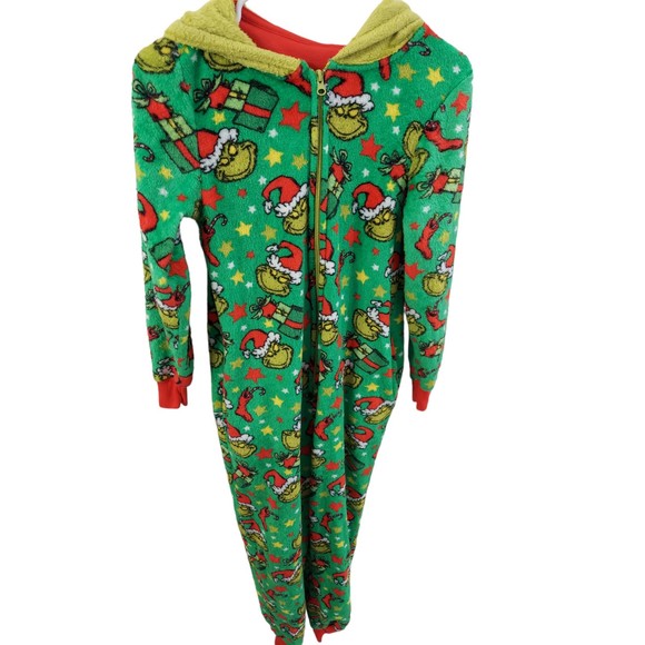 Dr. Seuss Intimates & Sleepwear Dr Seusss The Grinch One Piece
